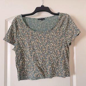 American Eagle Floral Shirt
